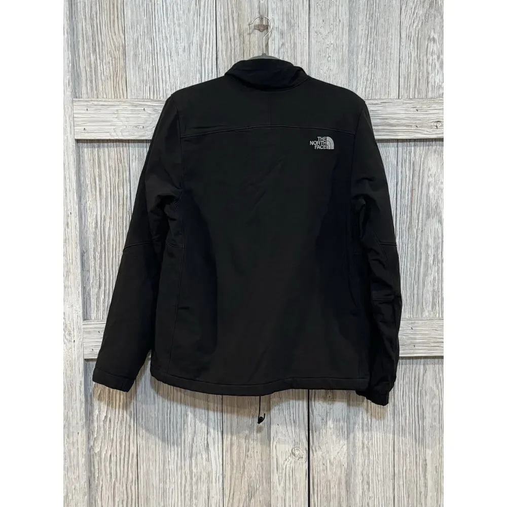 The North Face Jacket Men’s Medium Black Softshell Full Zip Warm